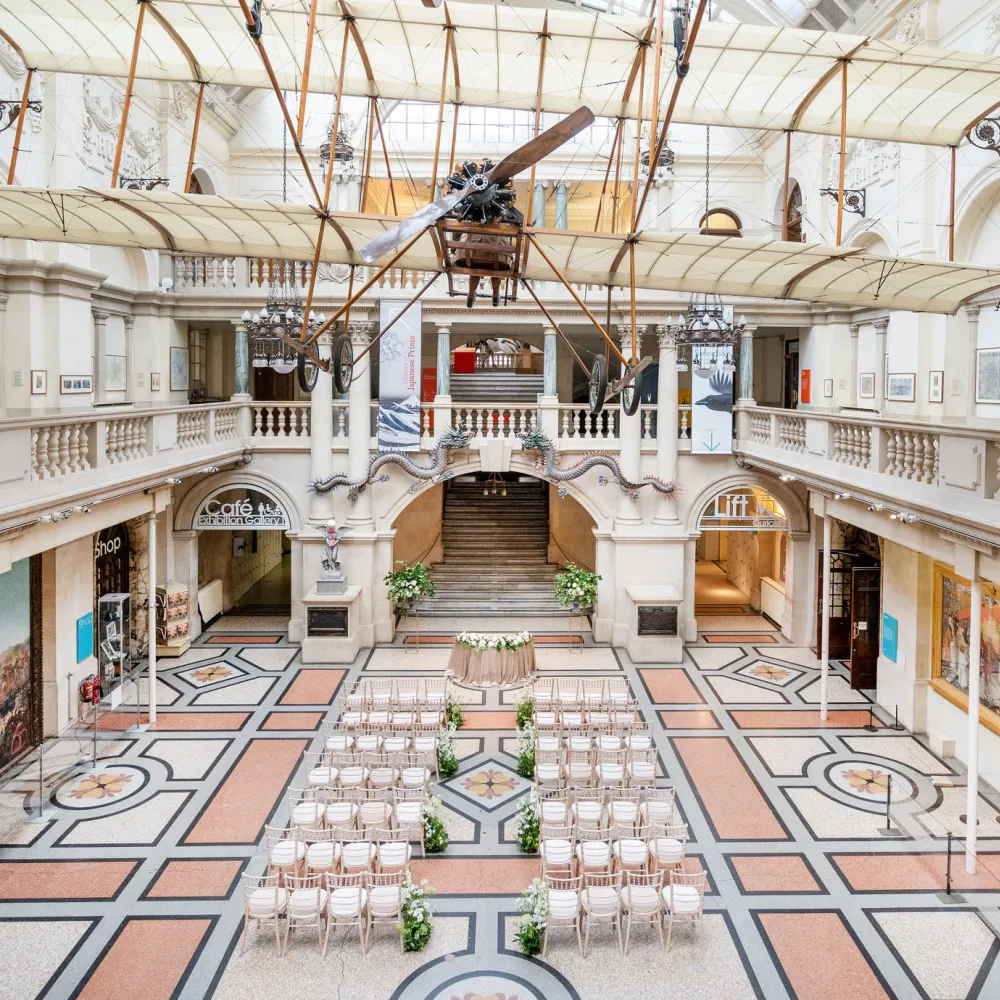 Bristol Museum inside plane