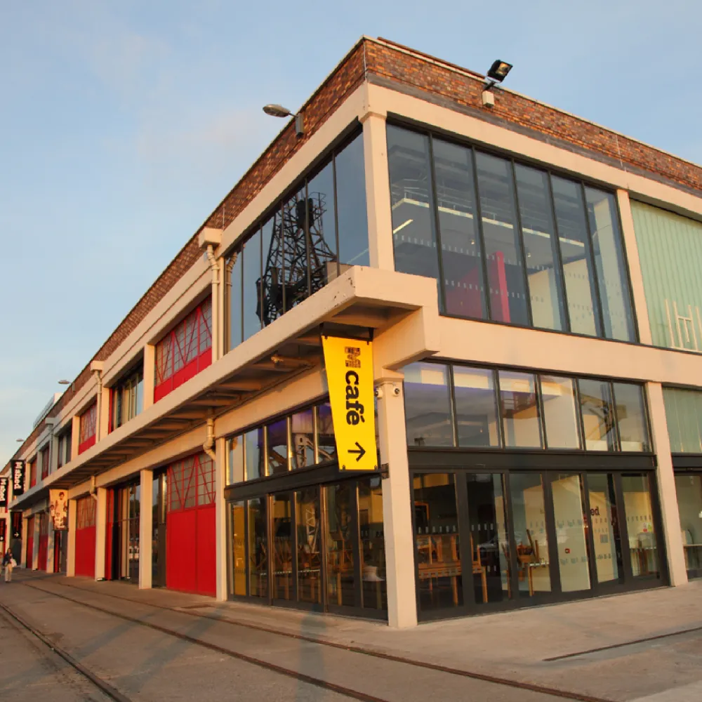 M shed external signage