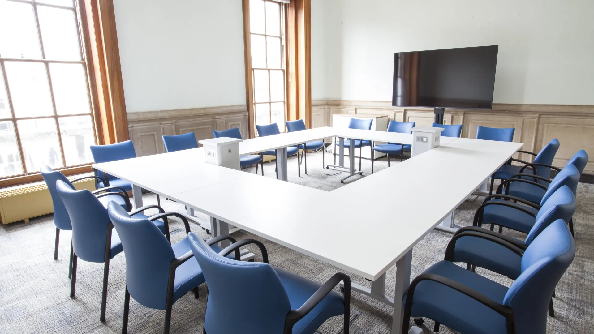 city hall meeting table