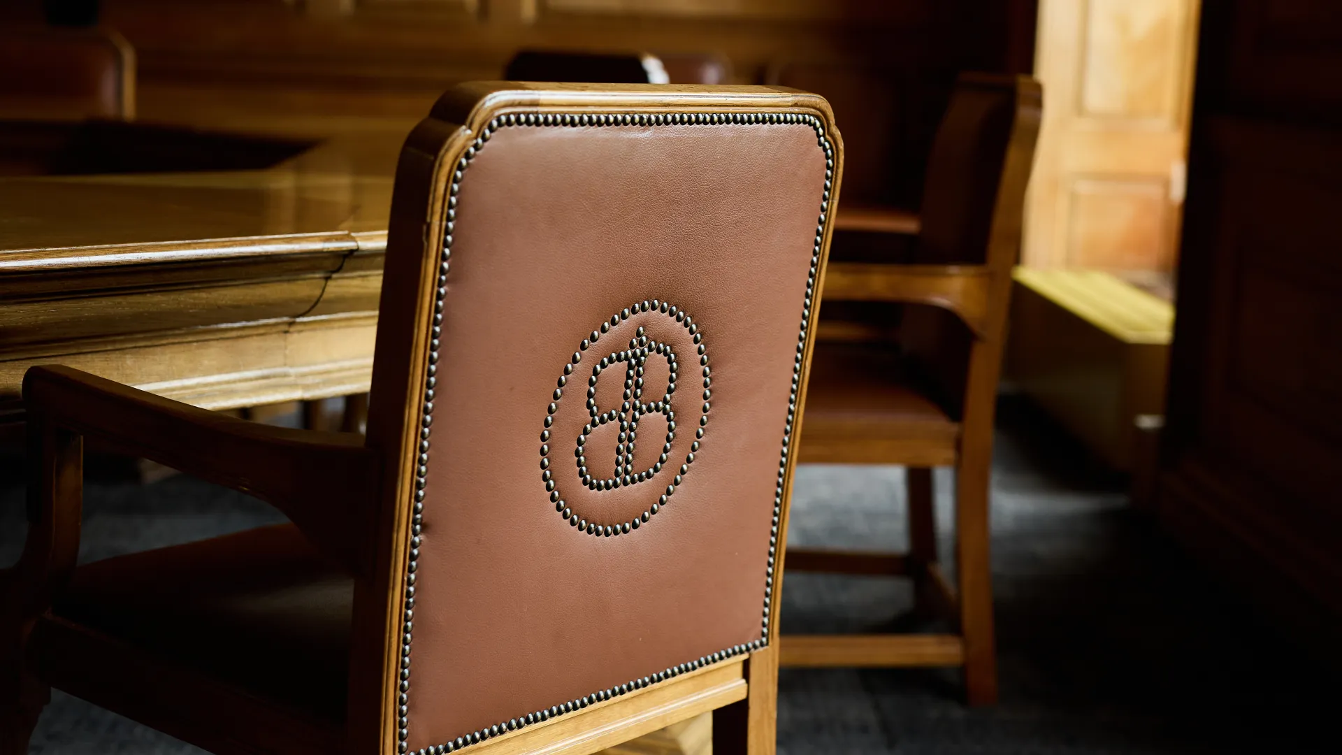 bristol city hall back of chair