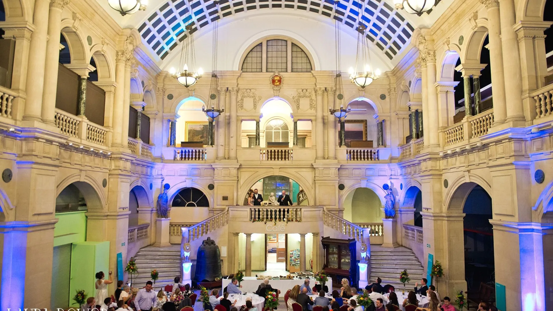 BMAG view of ceiling at event