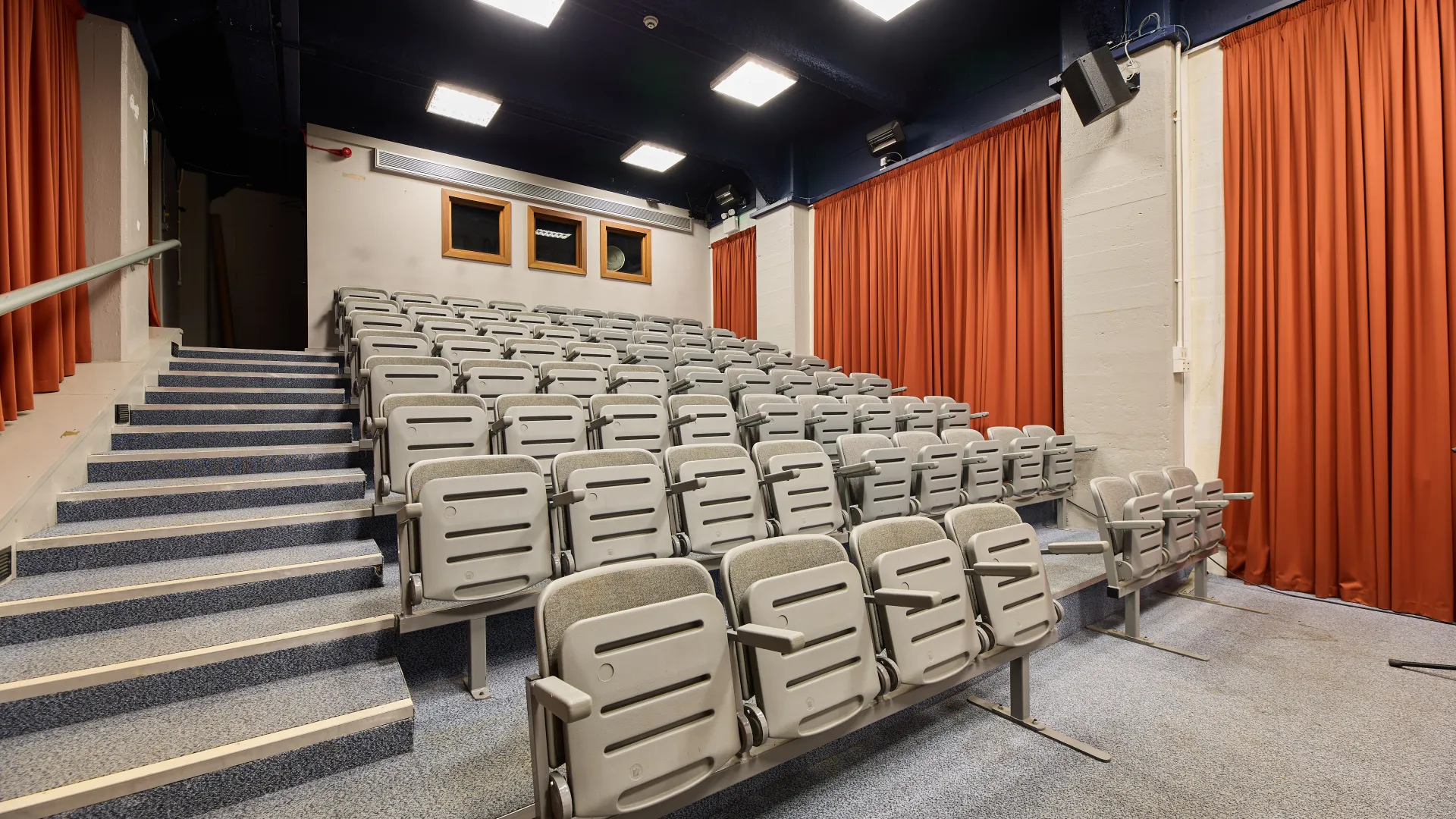 create centre rows of seats