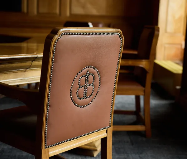 bristol city hall back of chair