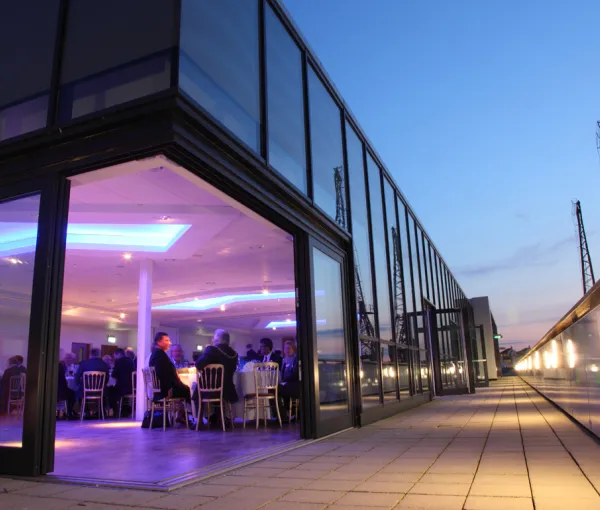 m shed outside at night