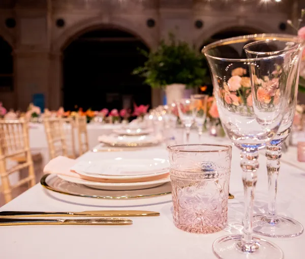 BMAG Glasses on table