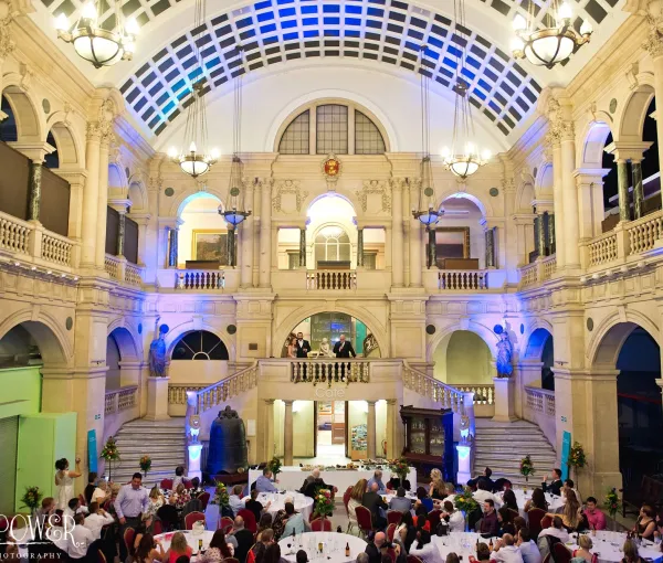BMAG view of ceiling at event