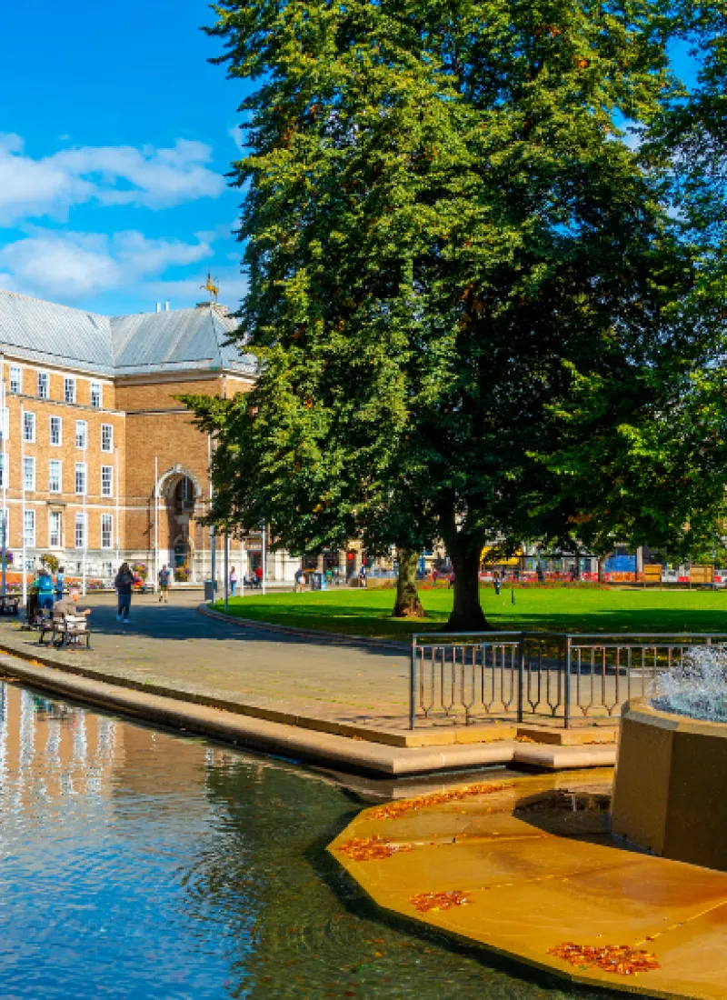 Bristol City Hall Water Feature