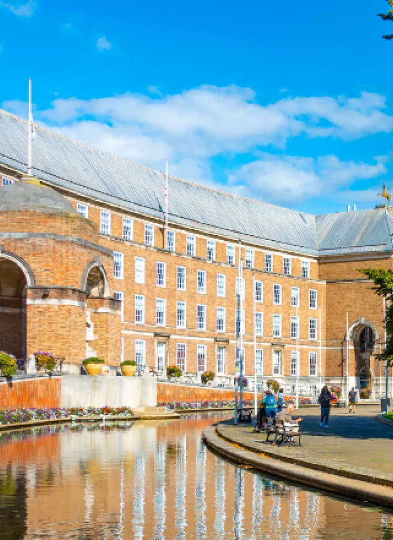 Bristol City Hall Water Feature